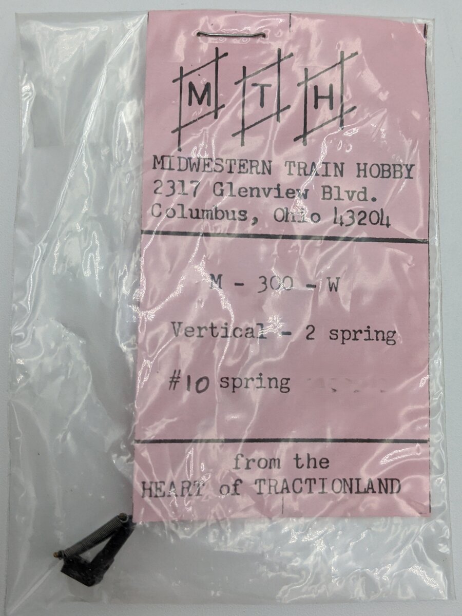 MTH M-300-W Vertical 2 Spring