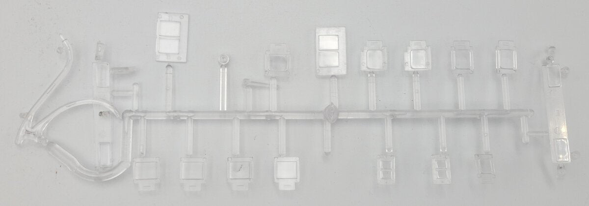 S-Helper 650-05-06 Window Inserts / Light Base Sprue - Incomplete