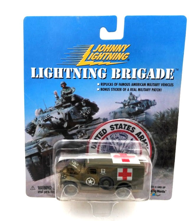 Playing Mantis 305-01 1:64 Lightning Brigade WWII Dodge WC54 U.S.Army Ambulance