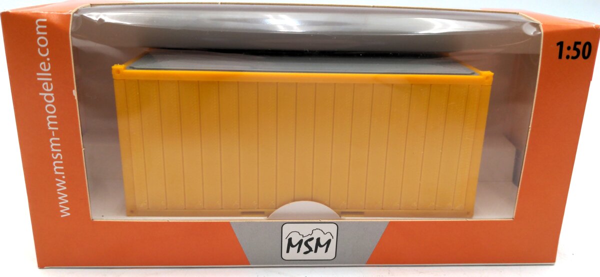 MSM MSM5505-01 1:50 Baucontainer Typ E