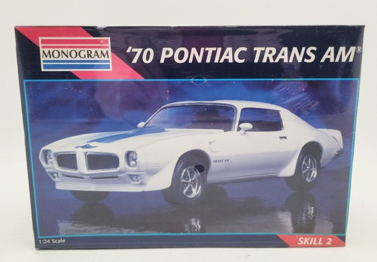 Monogram 2794 1:24 Scale '70 Pontiac Trans Am Plastic Model Kit