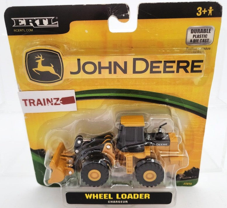 Ertl 37014 1:64 Scale Yellow John Deere Wheel Loader Plastic & Die Cast Parts