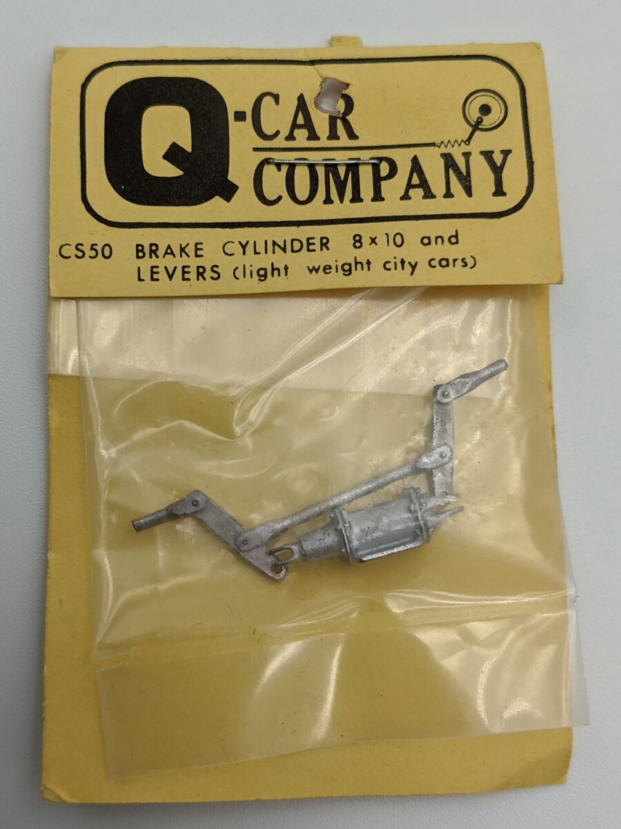 Q-Car Company CS50 Brake Cylinder 8x10 & Levers For Lightweight City Cars