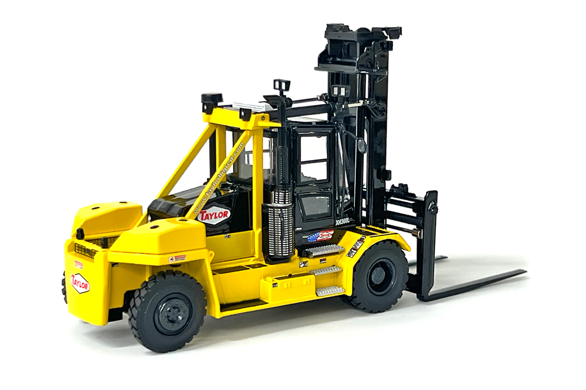 Weiss Brothers 033-Y 1:50 Taylor XH-360L Heavy Duty Forklift - Yellow