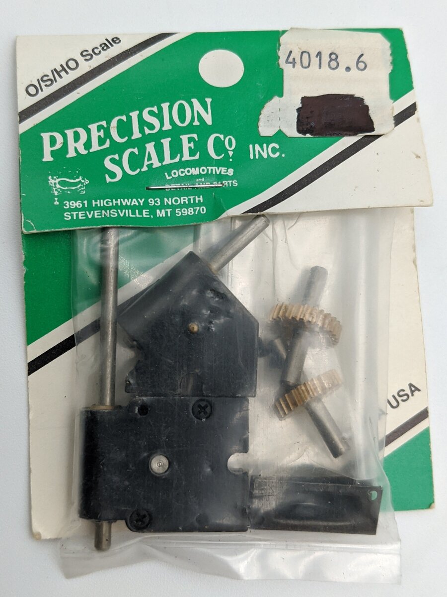 Precision Scale Co. 4018.6 O Gear Box w/35:1 High & Low Profile