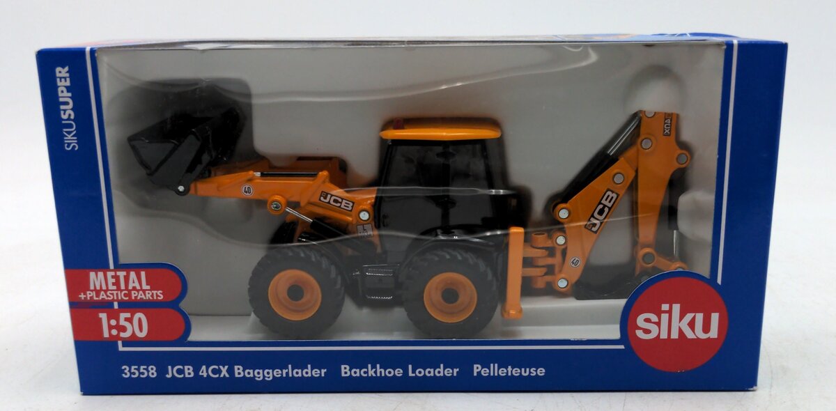Siku 3558 1:50 Scale JCB Backhoe Loader