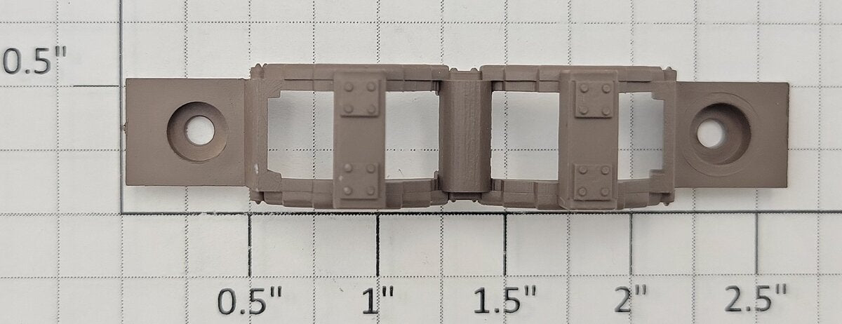 S-Helper 655-03-01-B TOFC Brown Truck Leaf Spring Detail