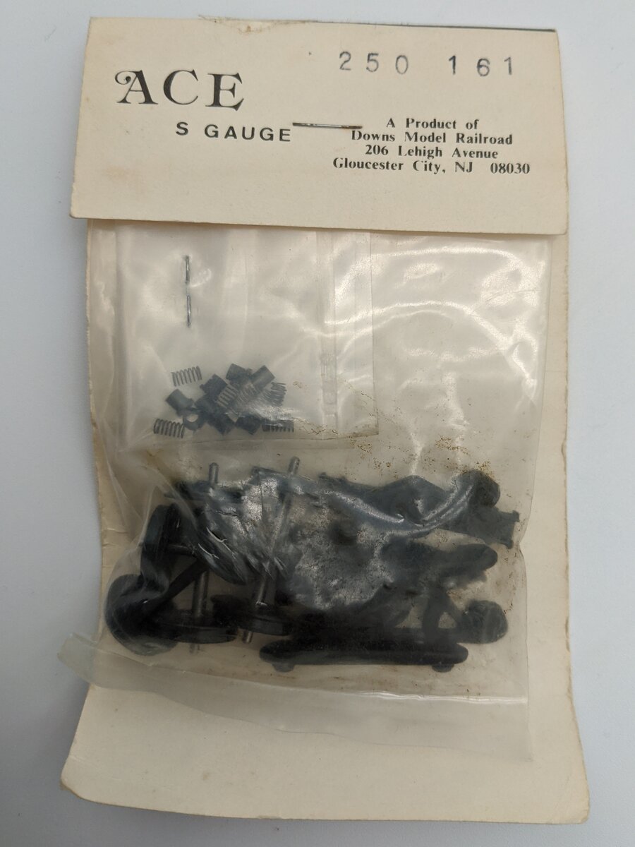 Downs Model RR 250-161 S Train Truck And Wheels Kit