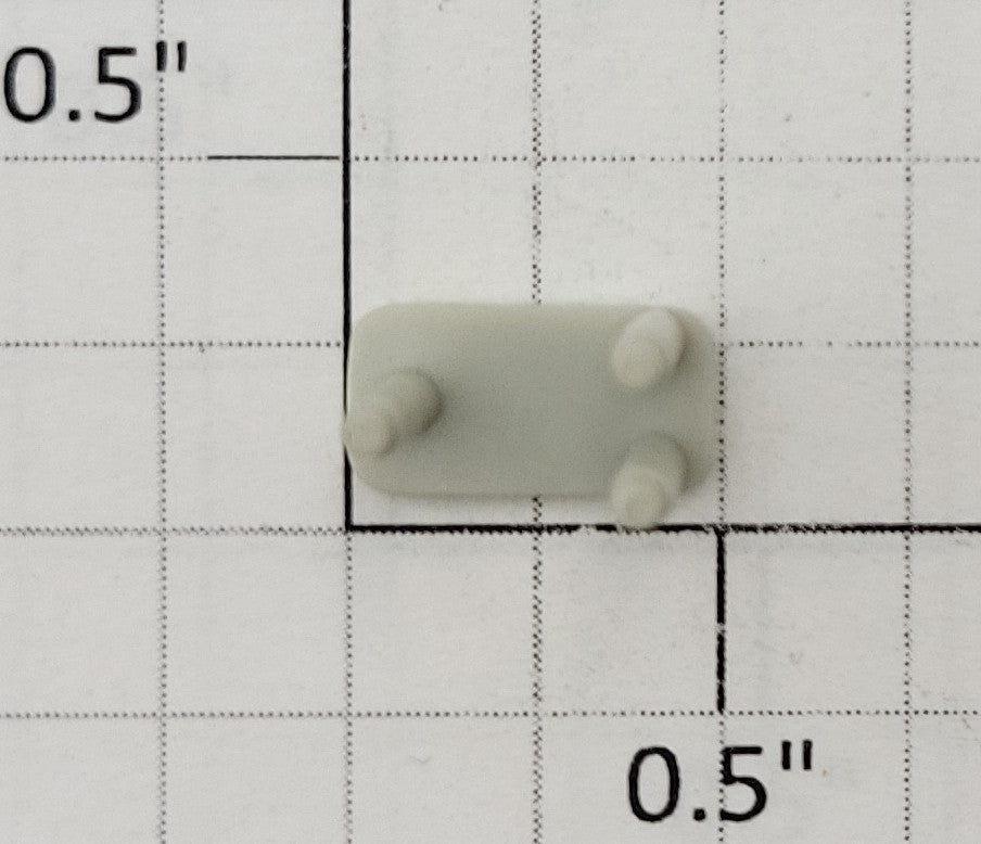 S-Helper 650-05-05 Unpainted Plastic 3-Legged Table