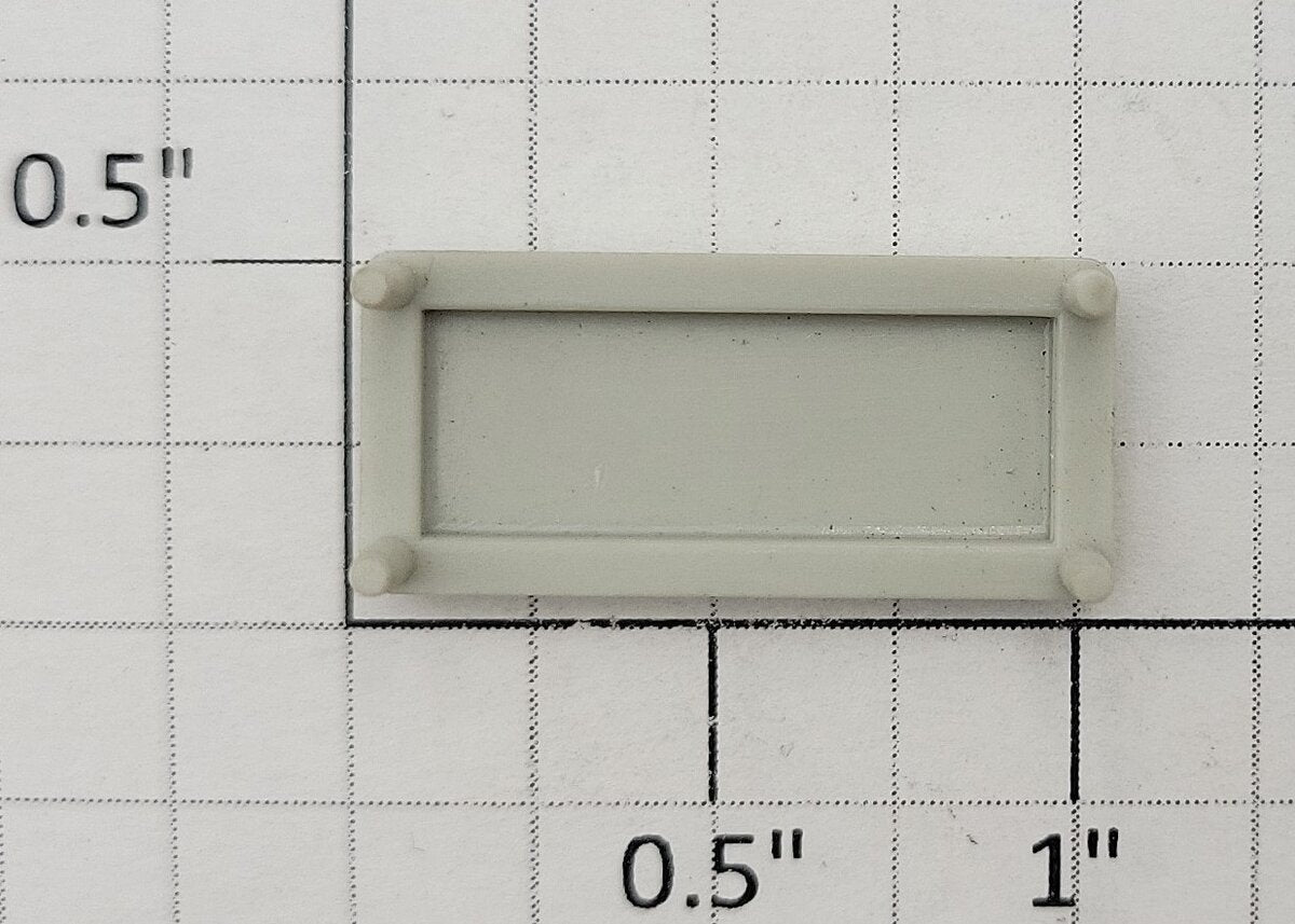 S-Helper 650-04-B Unpainted Plastic Bench Detail
