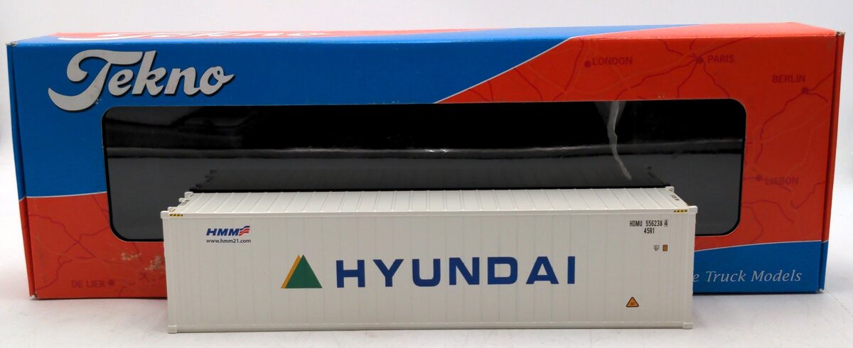 Tekno 70485 1:50 Scale Hyundai 40-foot Refrigerated Shipping Container