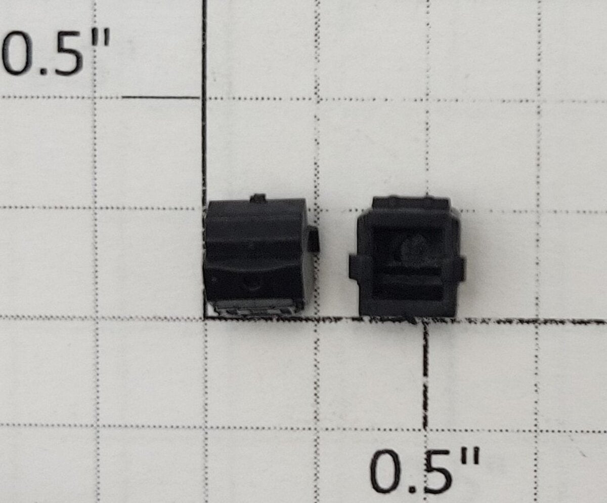 S-Helper 661-21-05 Black Plastic Truck Bearing II (Set of 2)