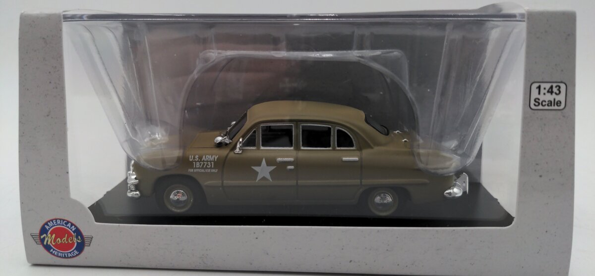 American Models 1:43 1949 U.S Army 4 Door