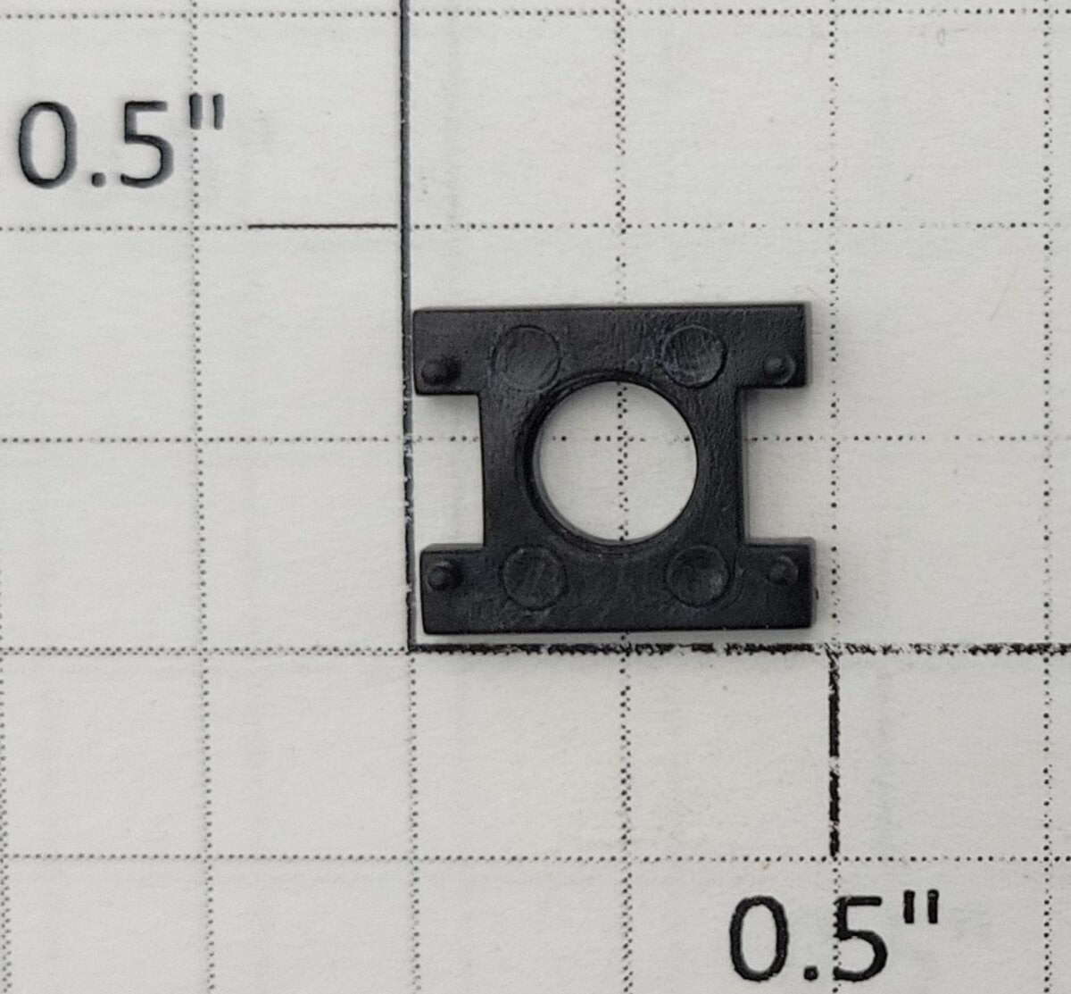 S-Helper 650-09-03 Black Plastic Pad