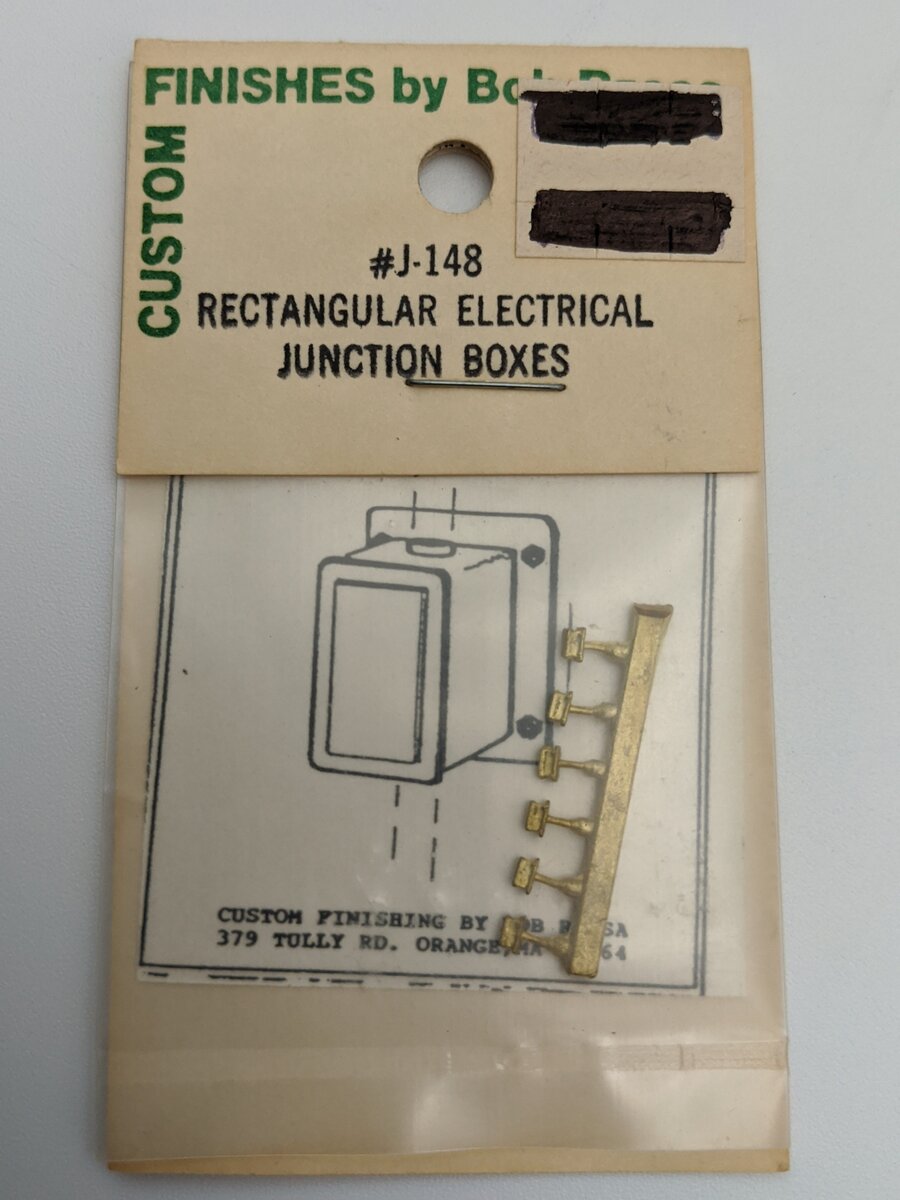 Custom Finishing J-148 O Rectangular Electrical Junction Boxes