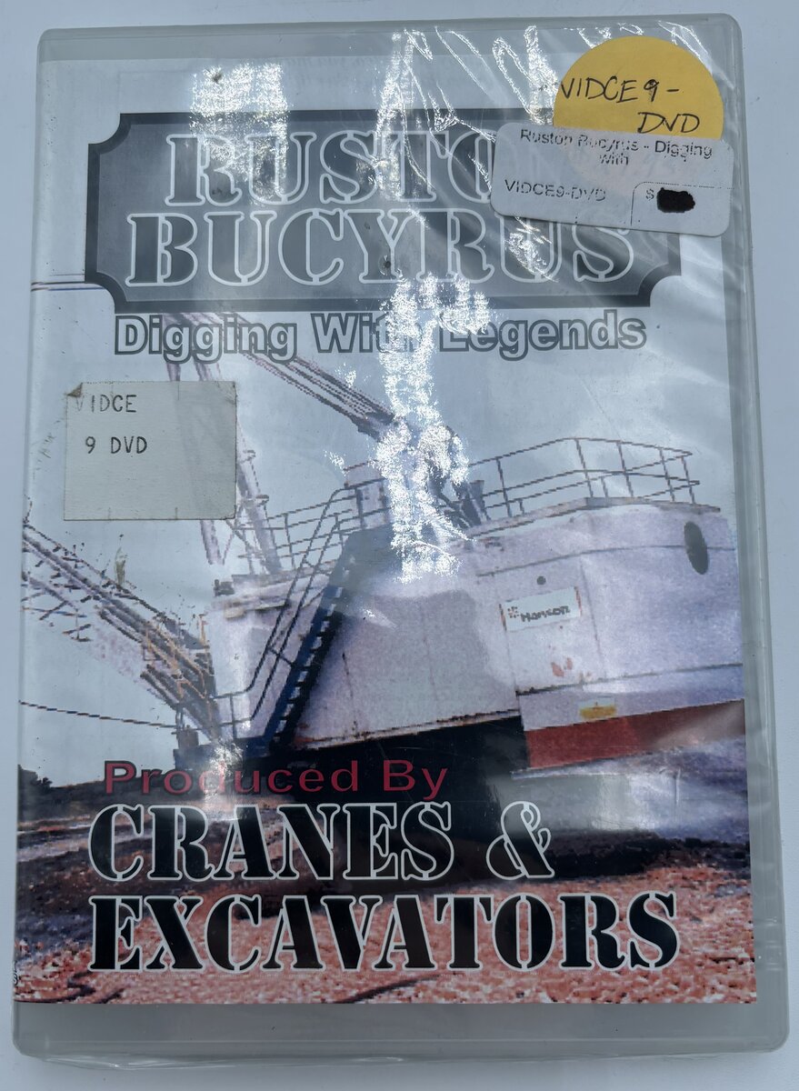 Diamond Farm Ruston Bucyrus Digging With Legends DVD