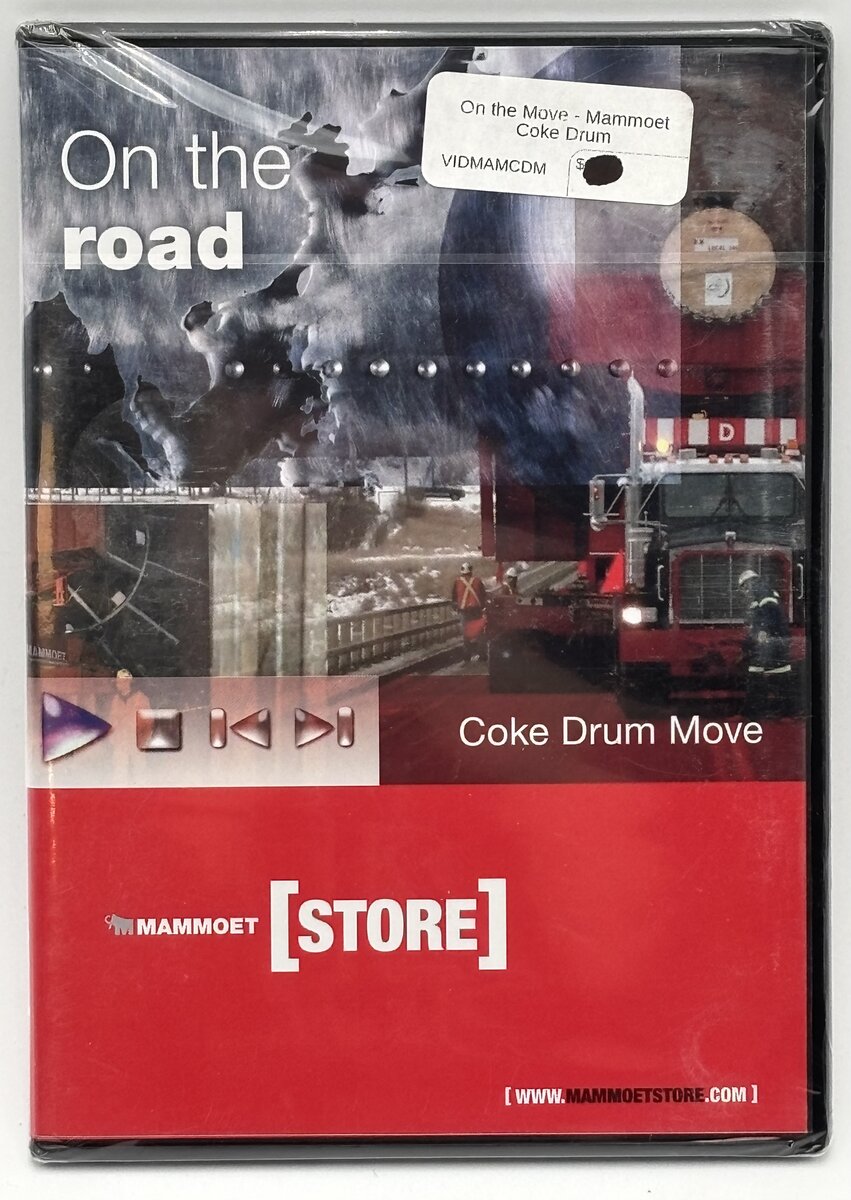 Mammoet On The Road Coke Drum Move DVD