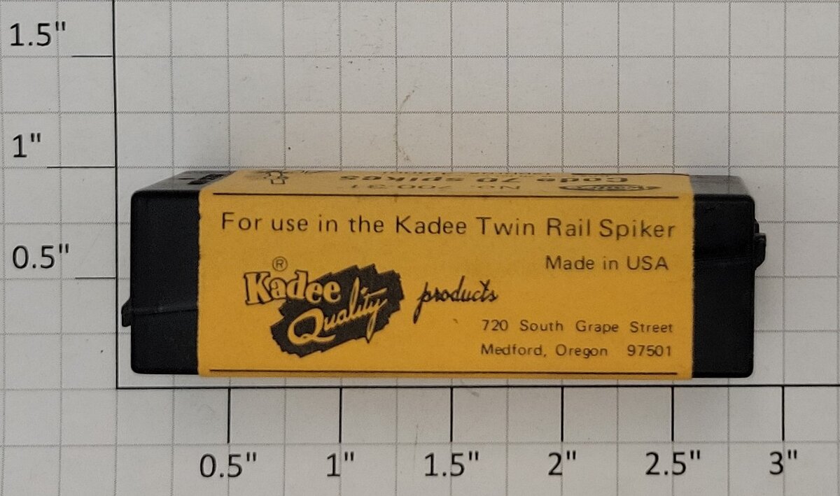 Kadee 700-31 Kadee Code 70 Spikes in Factory Package