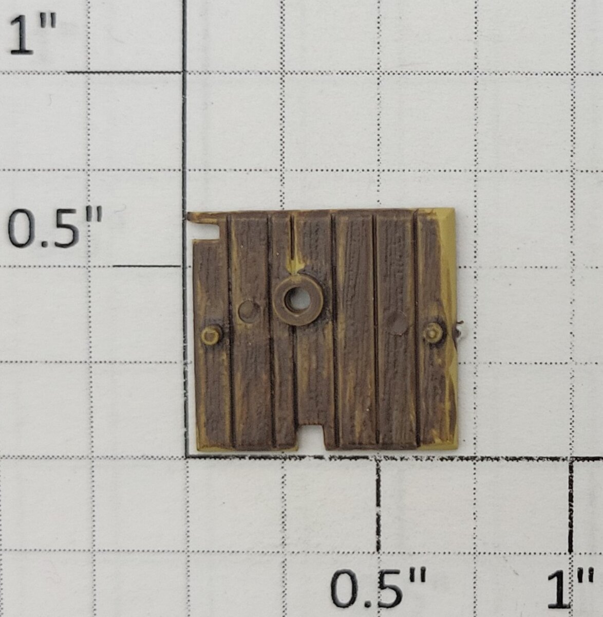 S-Helper 654-05-06-P Painted Plastic Left End Deck with Hole