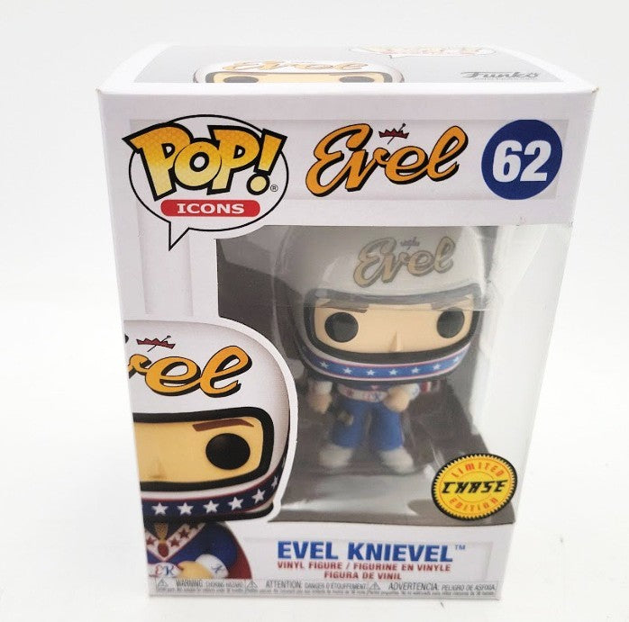 Funko 62 Pop! Icons Evel Blue Costume Vinyl Figure Limited Edition