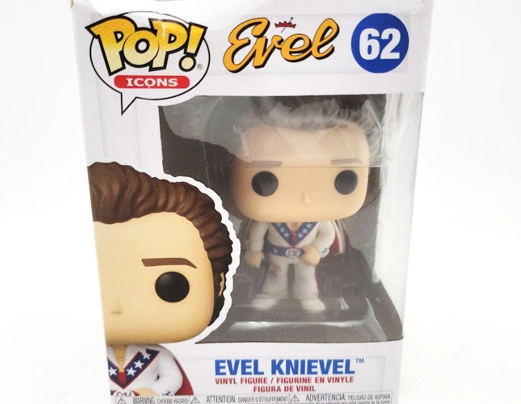 Funko 62 Pop! Icons Evel White Costume Vinyl Figure Limited Edition