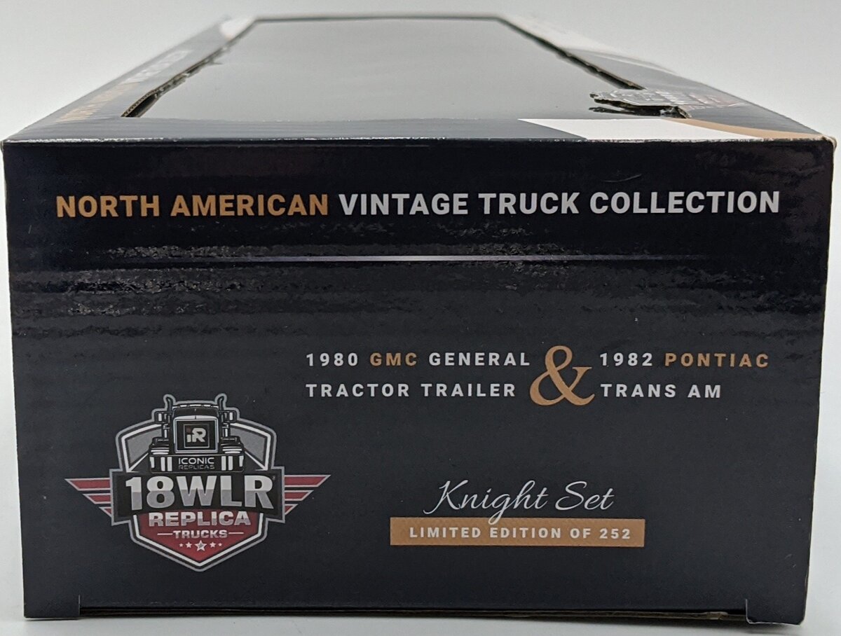 Iconic Replicas 43-0639 1:43 GMC General W/Trailer & Firebird Knight Rider