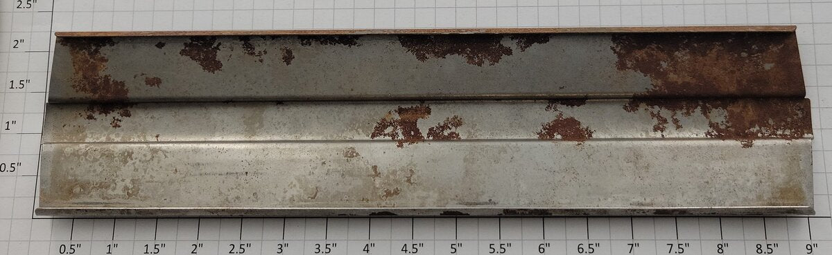 Ives 1223-13 Unfinished Metal Freight Car Roof with Surface Rust
