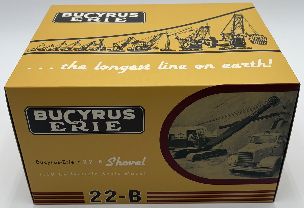 EMD T001 1:50 Bucyrus Erie 22-B Cable Shovel w/Metal Tracks