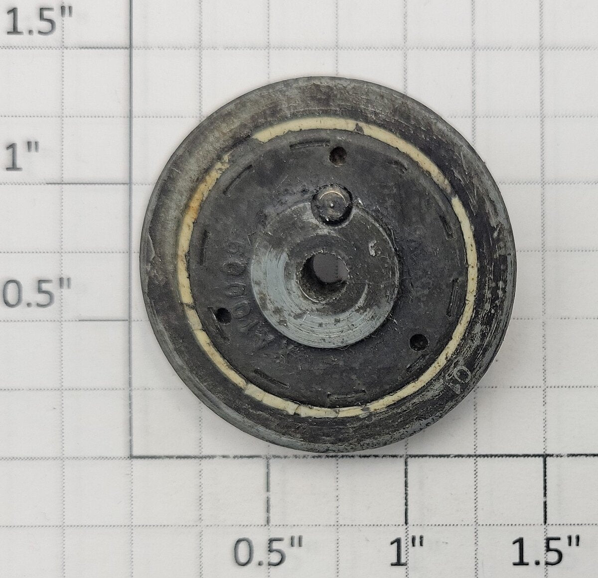 American Flyer XA10009A S Scale Regular 1.28" Flanged Locomotive Wheel w/Stud
