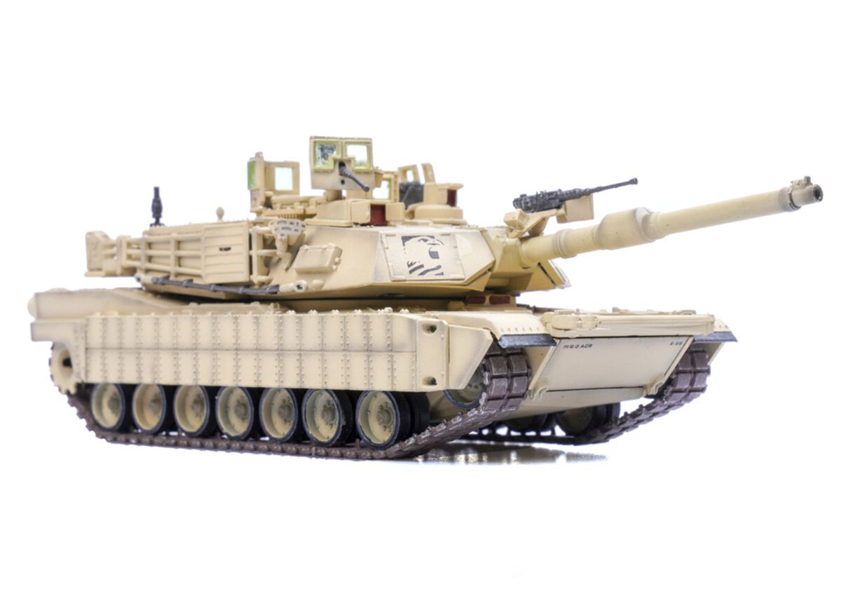 Panzerkampf PZ12209PB 1:72 Abrams M1A2 Tusk US Army Tank - Desert Tan
