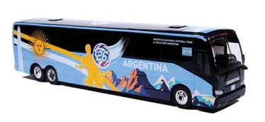 Iconic Replicas 870723 1:87 Prevost X3-45 WC Argentina Bus