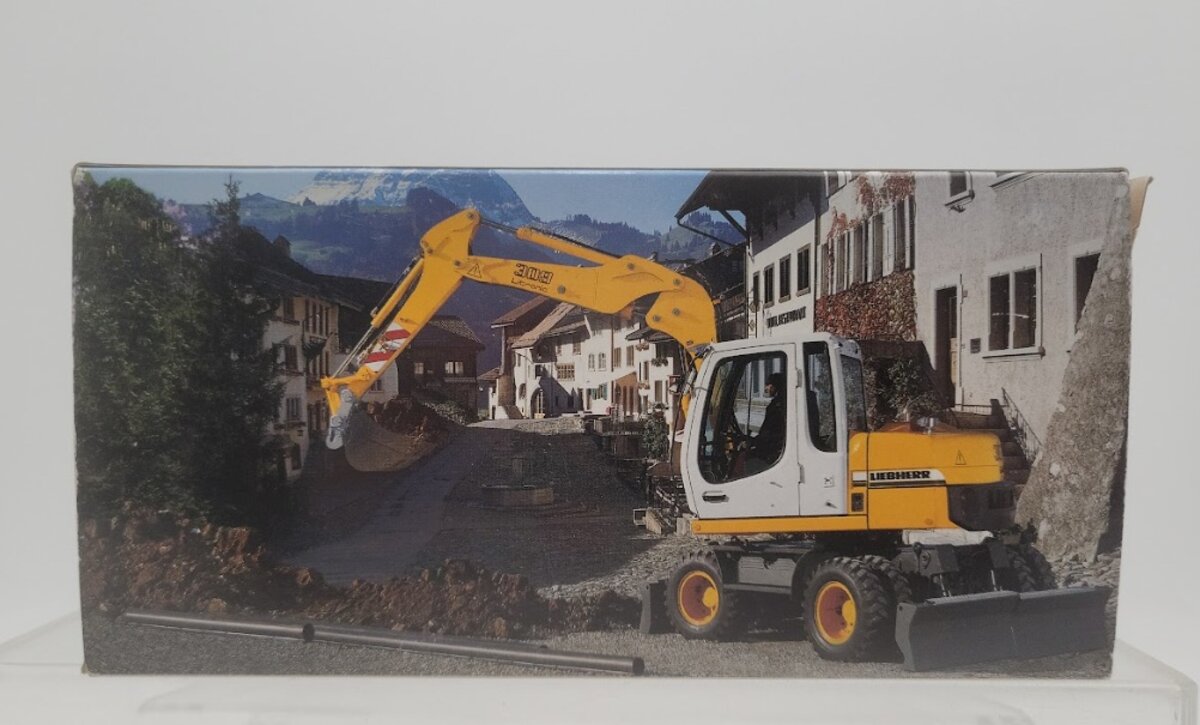 NZG 605 1:50 Scale Liebherr A 309 Litronic Wheeled Excavator Die Cast Metal