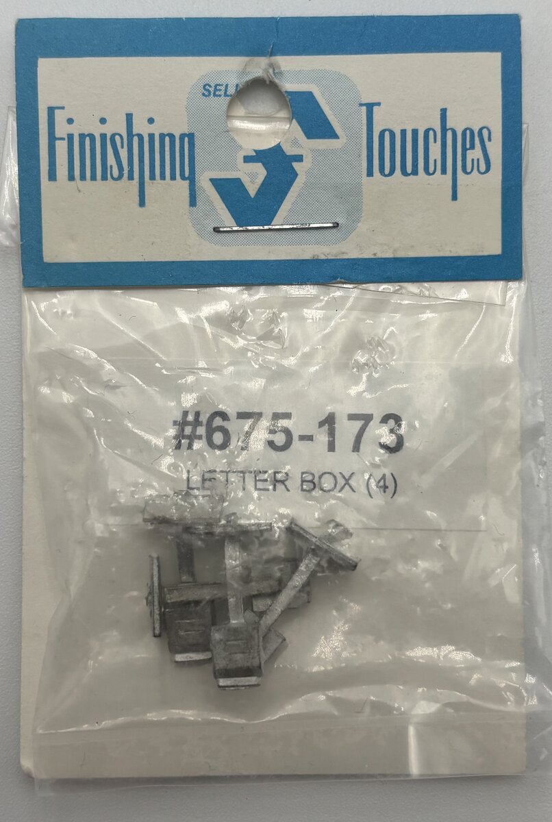 Finishing Touches 675-173 HO Letter Box (Pack of 4)