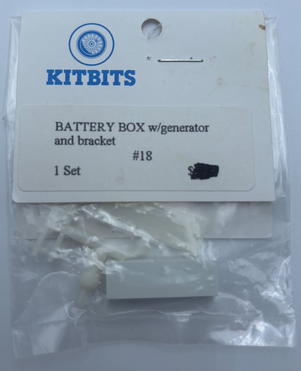 Kitbits 18 HO Battery Box w/Generator & Bracket