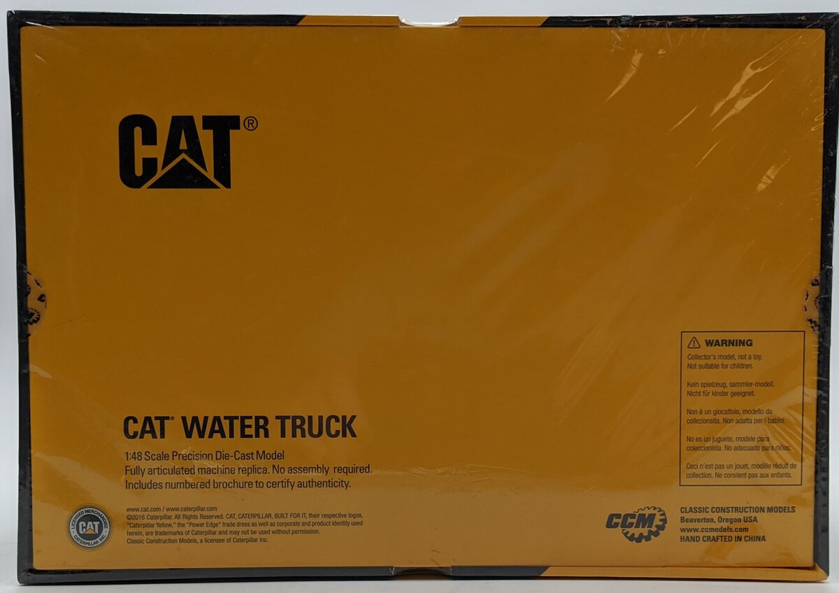 CCM 776 1:48 Caterpillar 777G Truck w/ Mega MTT20 Water Tank - CCM