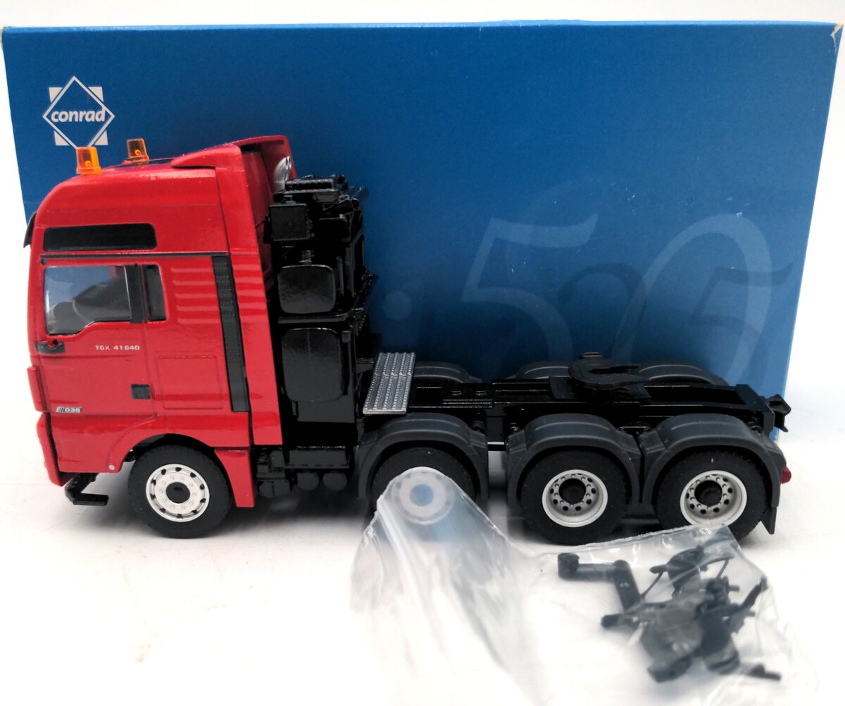 Conrad 76001/0 1:50 MAN TGX XXL D38 41.640 Heavy-Duty Tractor