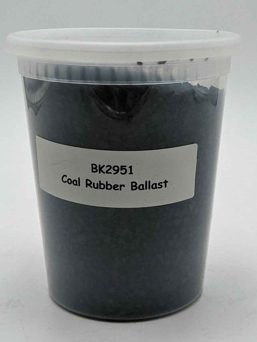 Ballast King BK2951 Coal Rubber Ballast