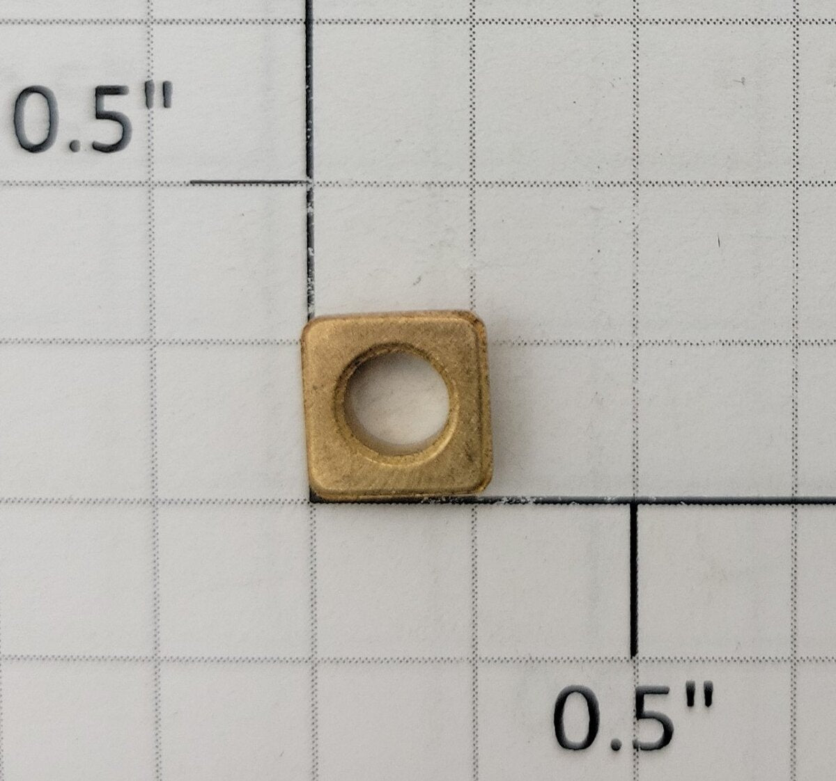 S-Helper 816-M025R1 Bronze Square Bearing Bushing