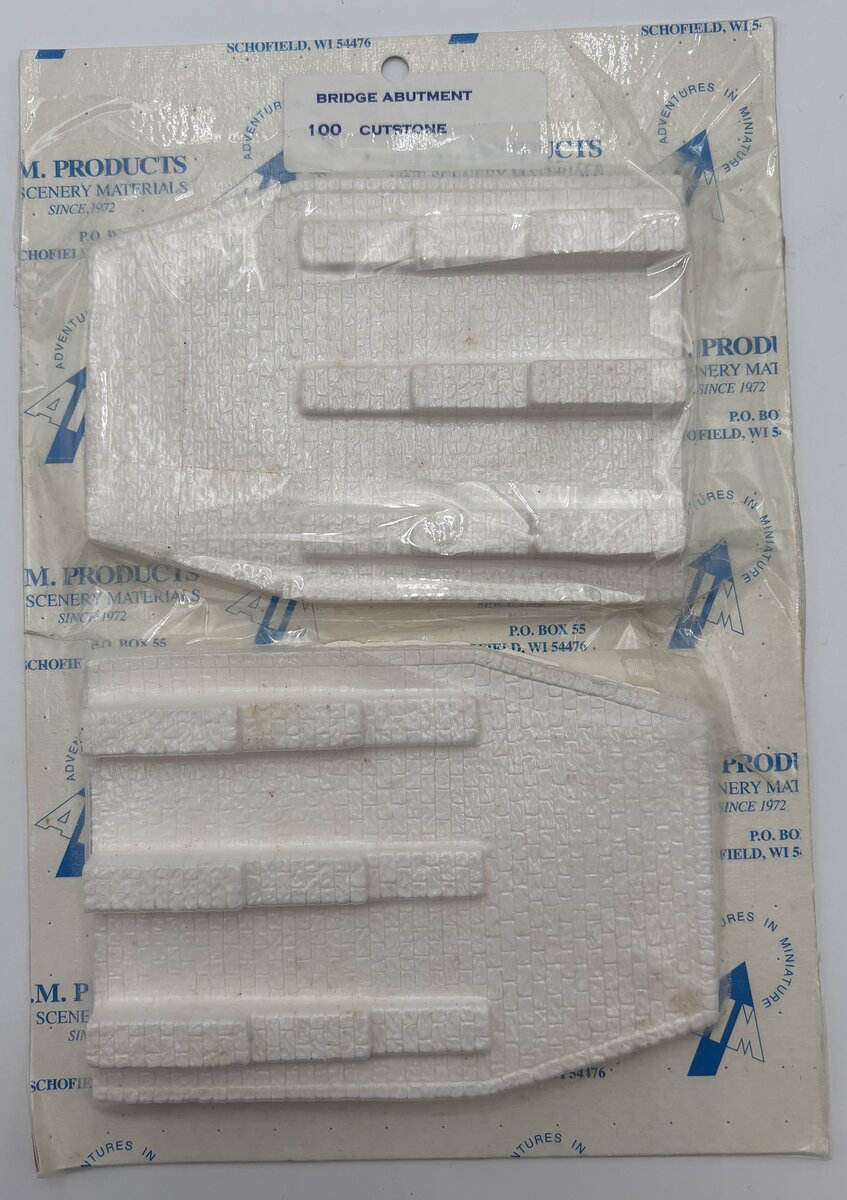 A.I.M. Products 100 HO Bridge Abutment Cutstone