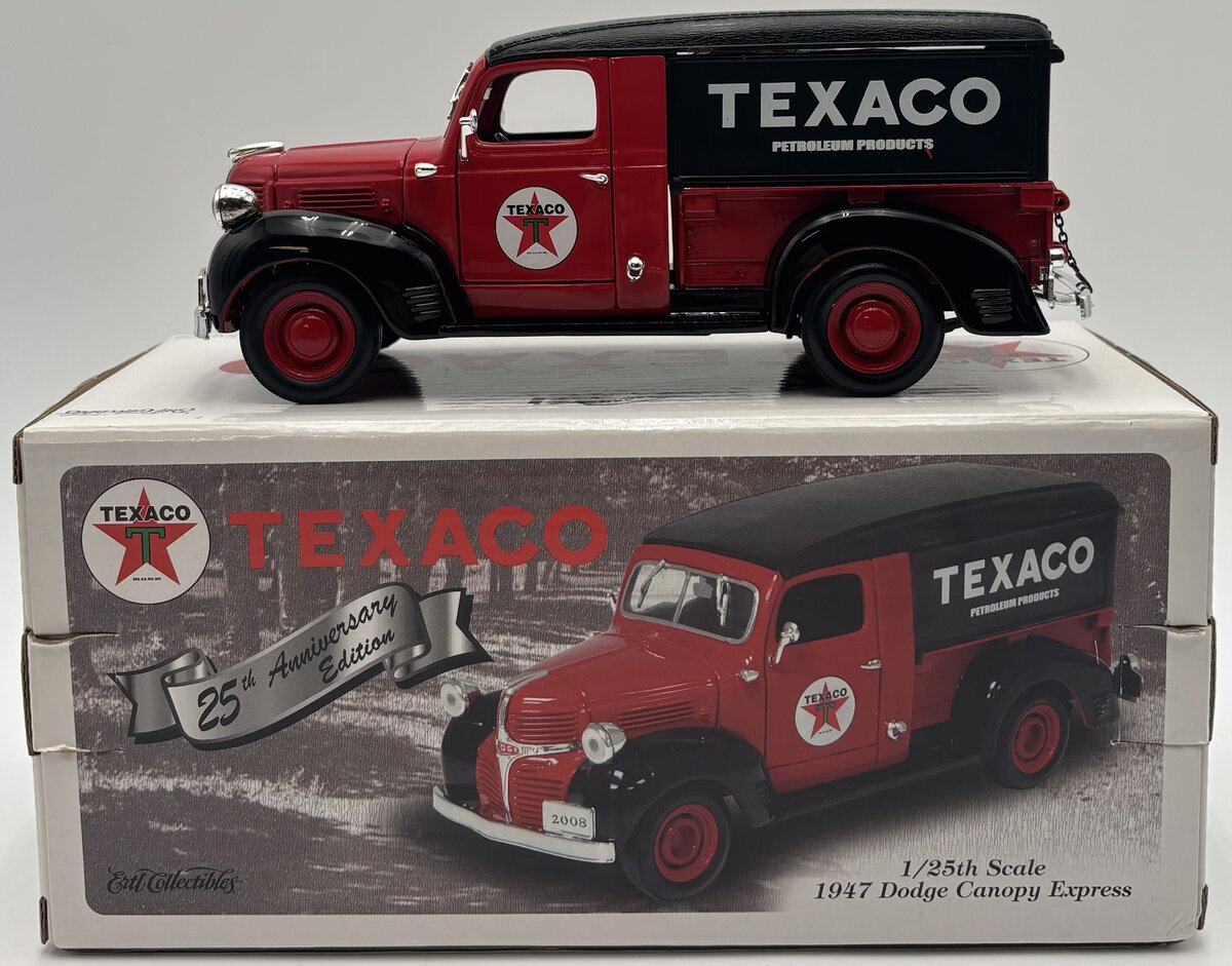 Ertl 21942P 1:25 Texaco 1947 Dodge Canopy Express
