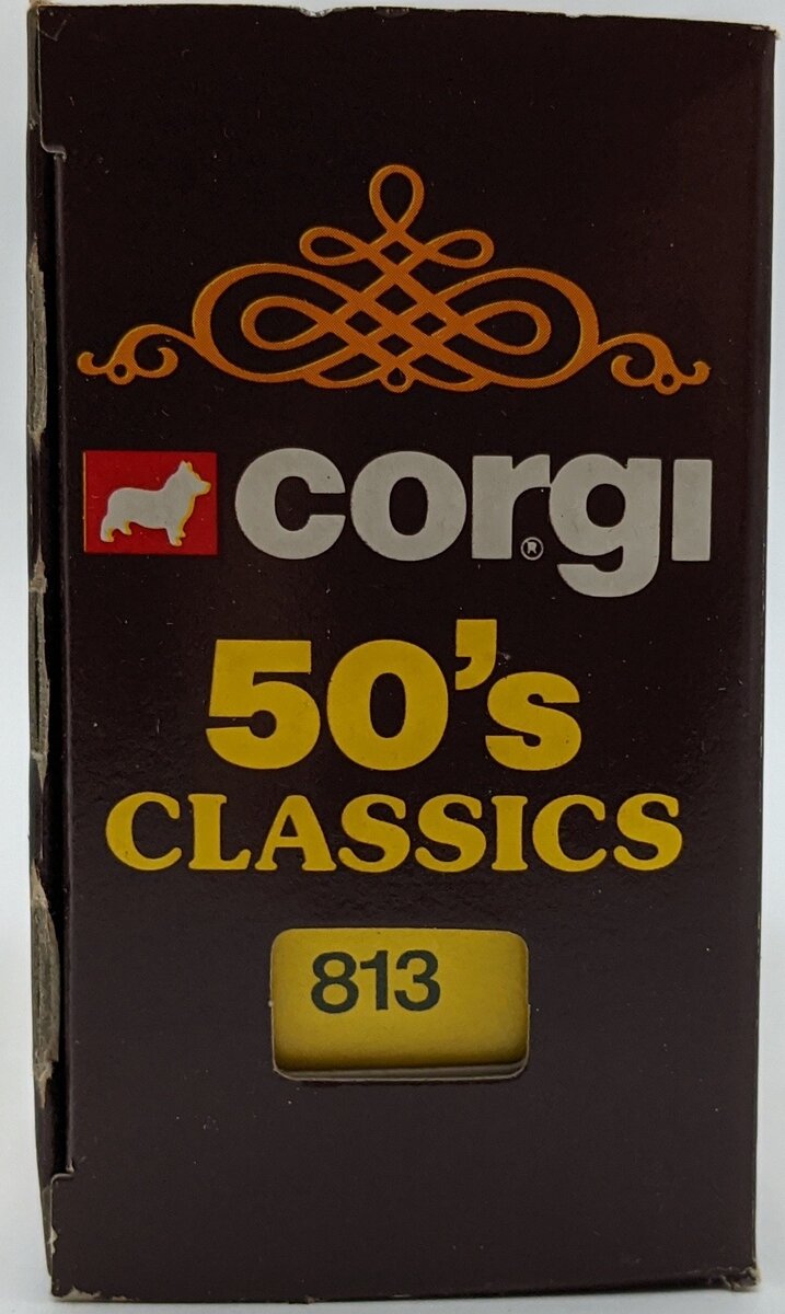 Corgi 813 1:36 Die-Cast 50's Classics Red/Black 1955 MG TF