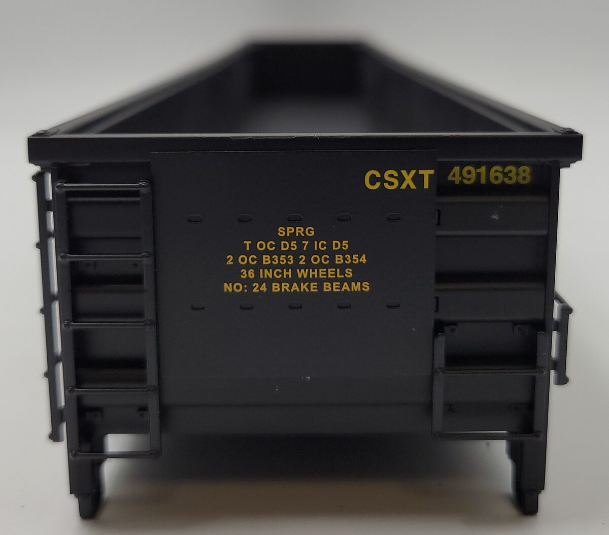 Lionel 84587-2 CSX 66' Mill Gondola Body Shell #491638