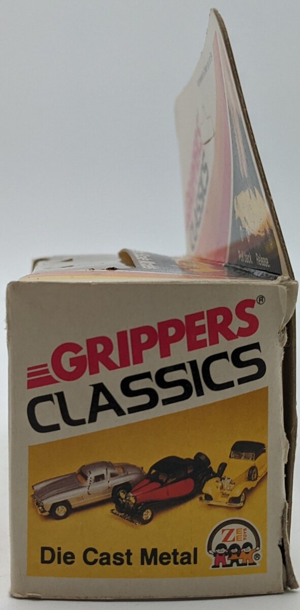 Zee Toys 29568 1:43 Grippers Classics 1936 Mercedes Yellow