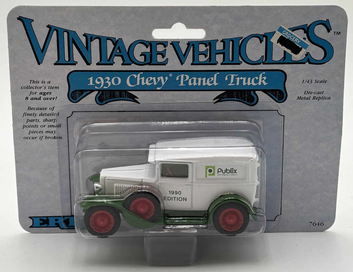 Ertl 7646 1:43 Publix 1930 Chevy Panel Truck