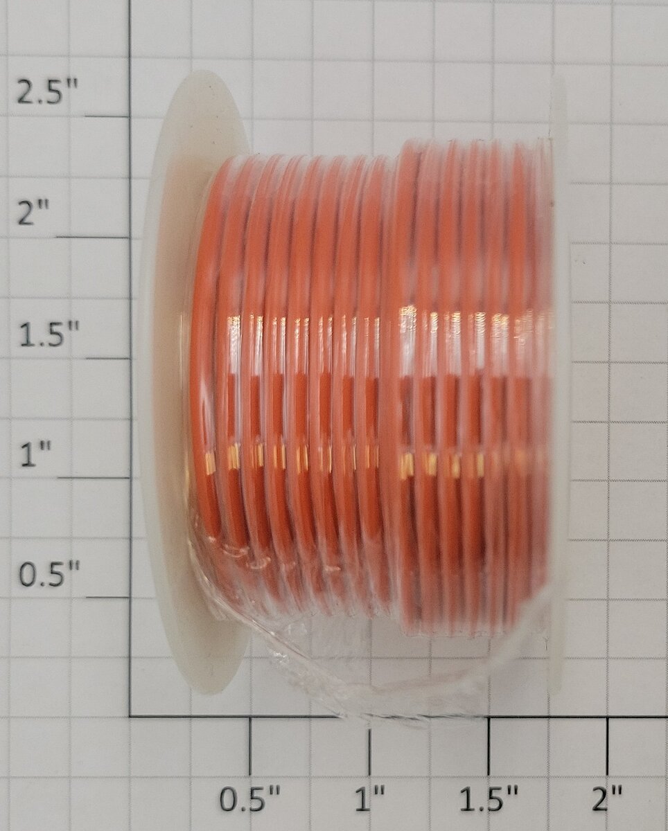 Consolidated Wire 200R-25 O Gauge 25' #20 Gauge Stranded Wire Spool