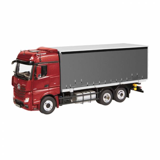 NZG 845-01 1:50 Scale Mercedes-Benz Actros MP4 GigaSpace 4x2 Red and Silver