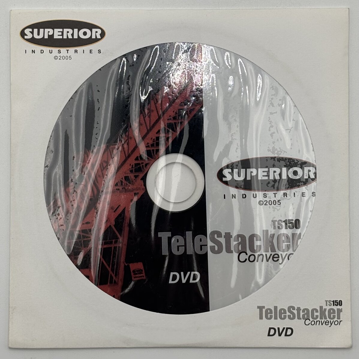 Superior Industries TS150 TeleStacker Conveyor DVD