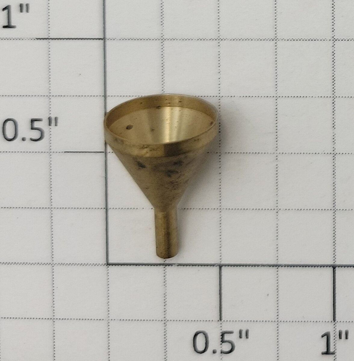 American Flyer XA15FNL S Scale Brass Smoke Fluid Pouring Funnel