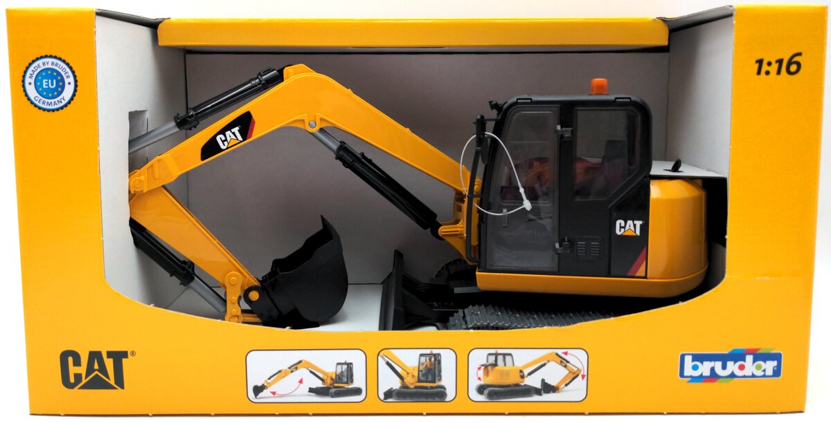 Bruder 02457 1:16 Caterpillar Mini Excavator