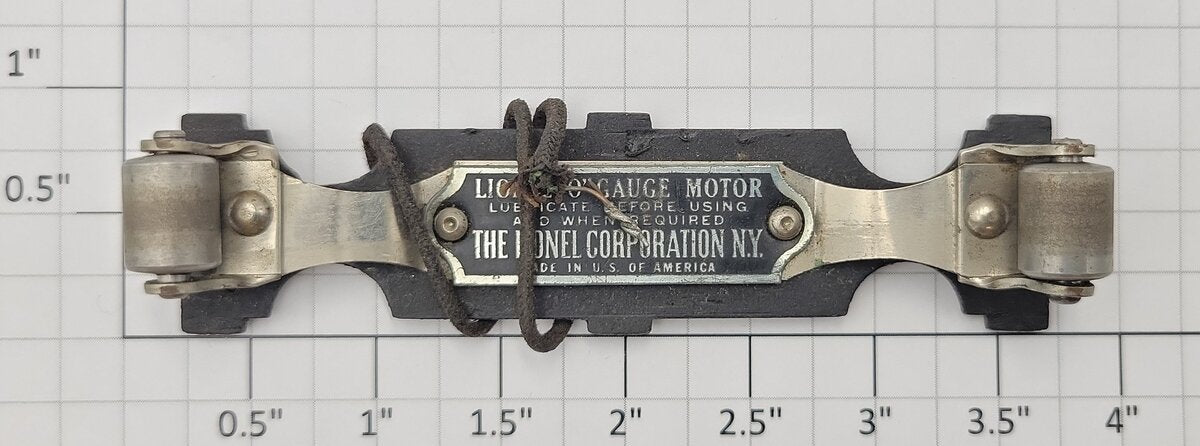 Lionel SLS-40 O Gauge Prewar Steam Loco Collector Pickup Assembly with Wire